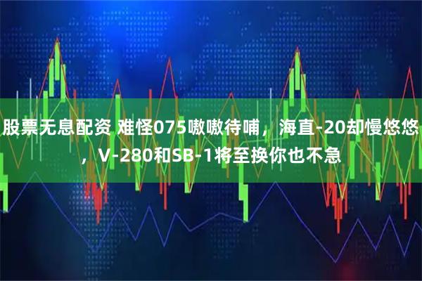 股票无息配资 难怪075嗷嗷待哺，海直-20却慢悠悠，V-280和SB-1将至换你也不急