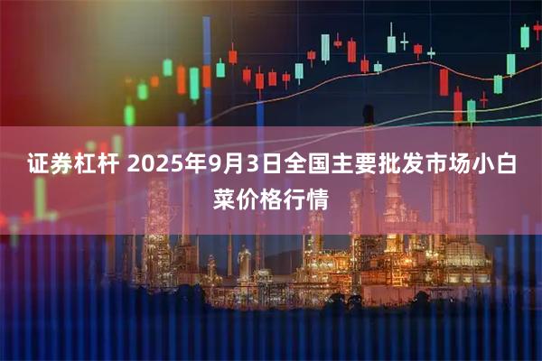 证券杠杆 2025年9月3日全国主要批发市场小白菜价格行情