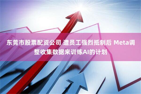 东莞市股票配资公司 遭员工强烈抵制后 Meta调整收集数据来训练AI的计划